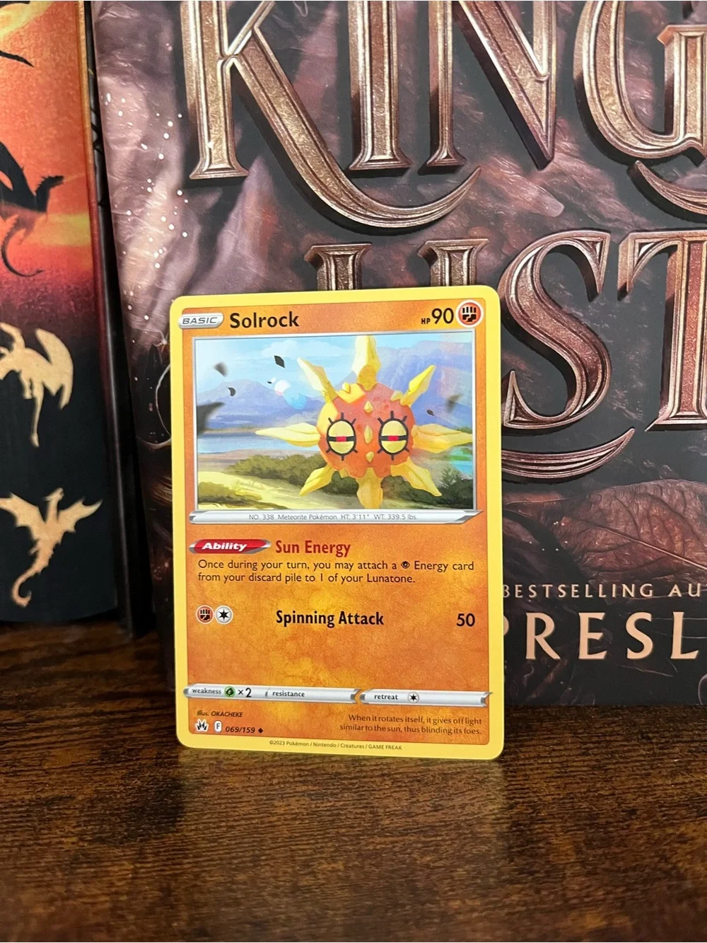 Solrock Pokemon Card Crown Zenith Regular 069/159